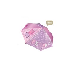 Ombrello pioggia Peppa Pig grande lungo antivento automatico colorato