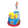 Torta Scenografica One Piece Personalizzata con Nome e Numero – Decorazione Compleanno in Polistirolo 3D Alta Qualità