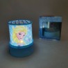 Lampada Notturna Frozen Disney per Bambine – Proietta Immagini sul Soffitto, Funzionamento a Batterie