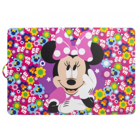 Tovaglietta All’Americana Minnie Disney con Margherite – Antiscivolo, Lavabile e Resistente | Ideale per Scuola e Tempo Libero