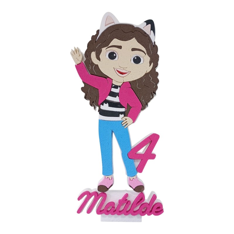 Sagoma in Polistirolo Personalizzata - La Casa delle Bambole di Gabby Gabby Dollhouse