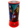 Lampada LED Avengers Marvel 20cm | Proiettore Luce Notturna Bambini | Idea Regalo Camera Senza Fili