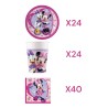 Coordinato per Feste Compleanno Minnie Mouse - Kit Party Bambina