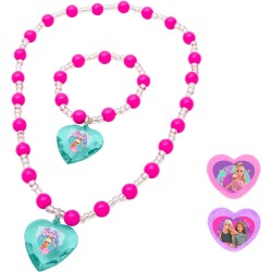"Set Gioielli Barbie - Cuore in Confezione Regalo 12x4x18 cm"