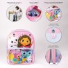 Zaino Scuola Asilo Gabby's Dollhouse 30 cm con Tasca Frontale – Zainetto Bimba per Asilo e Tempo Libero