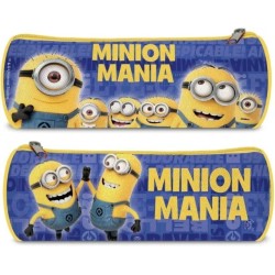 Kit Scuola Minions: Zaino Asilo, Borraccia, Tombolino Porta Colori e Set Cancelleria - Completo
