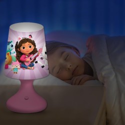 Mini Lampada Gabby's Dollhouse LED – Luce Notturna da Comodino per Bambini, Portatile Senza Fili, Prodotto Originale