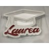 Portaconfetti cappello laurea polistirolo 30X44 cm Centro Tavola Decorazione Festa