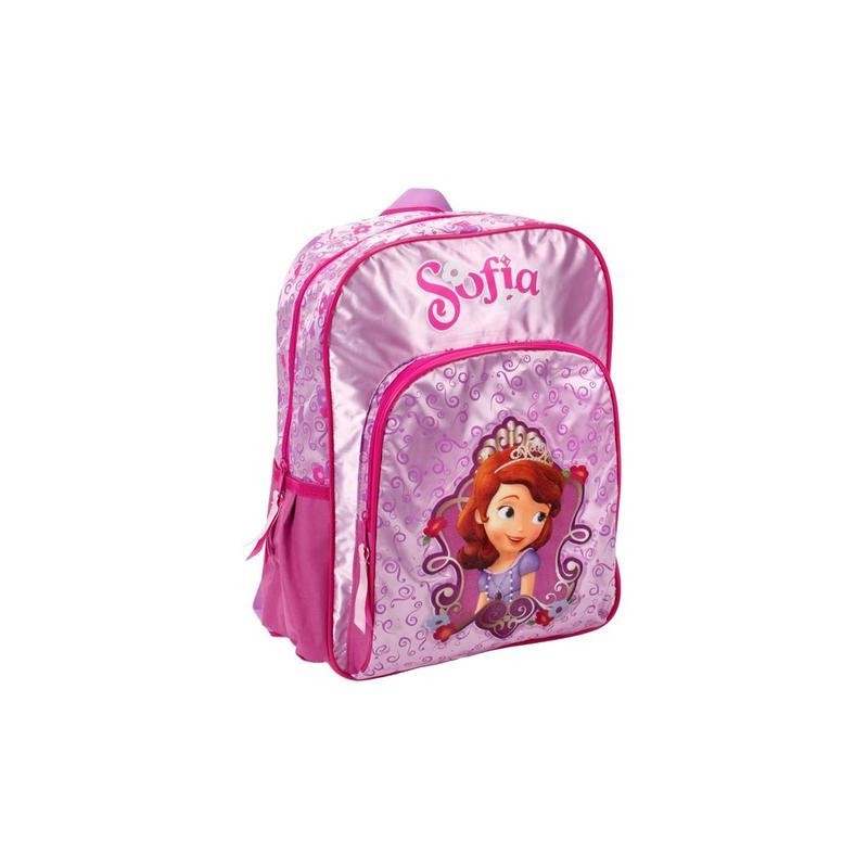 Zaino Scuola Disney Principessa Sofia Multiscomparto con Tasca - CM 42