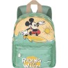 Zainetto Topolino Scuola Asilo-Materna per Bambini - Confortevole e Pratico con Tasca Frontale - 22x27x9cm, 5L