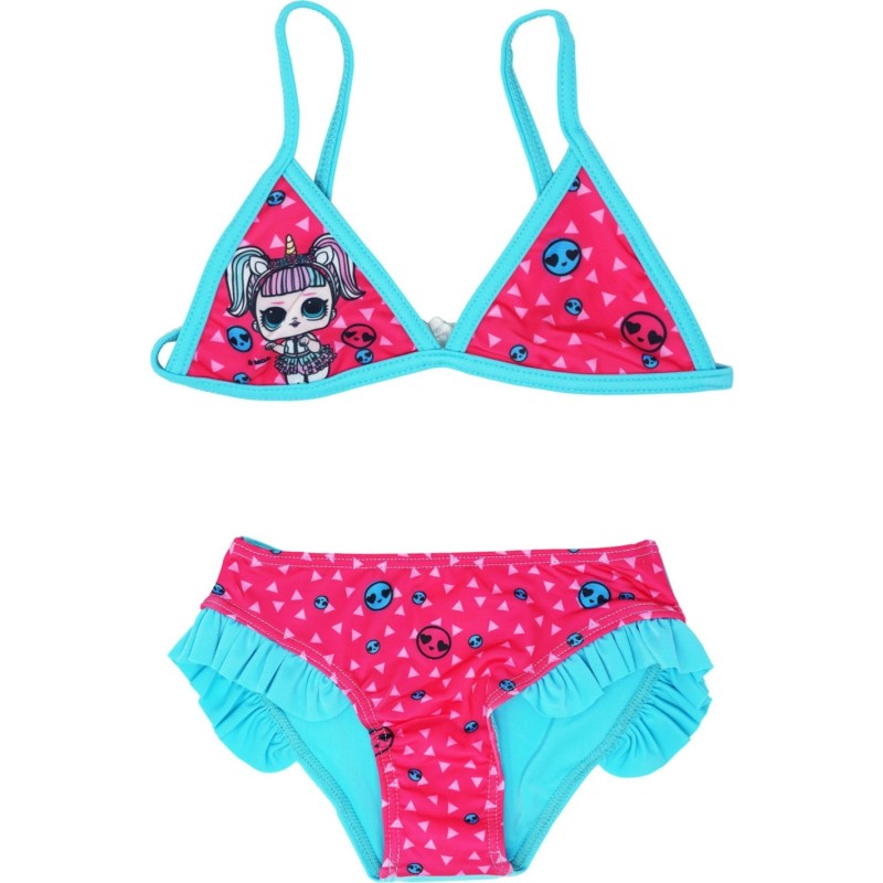 Costume Mare Piscina bambina bikini, due pezzi Lol Surprise 7-8 anni