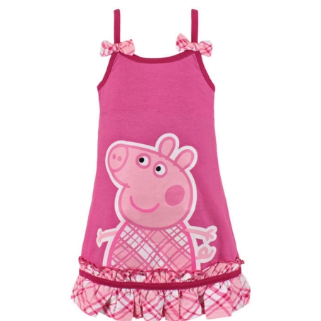 Peppa Pig Vestitino Pigiamino Estivo Prendisole Bambina 6 anni