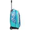 Zaino Trolley Scuola Seven La Sirenetta Ariel Disney – 32L, Carrello Fisso, Doppio Scomparto, Spallacci Imbottiti
