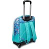 Zaino Trolley Scuola Seven La Sirenetta Ariel Disney – 32L, Carrello Fisso, Doppio Scomparto, Spallacci Imbottiti