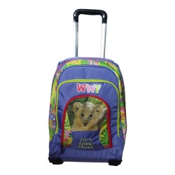 Zaino Scuola Trolley Panini WWF "Per un Pianeta Migliore" Scuola Elemetare Medie
