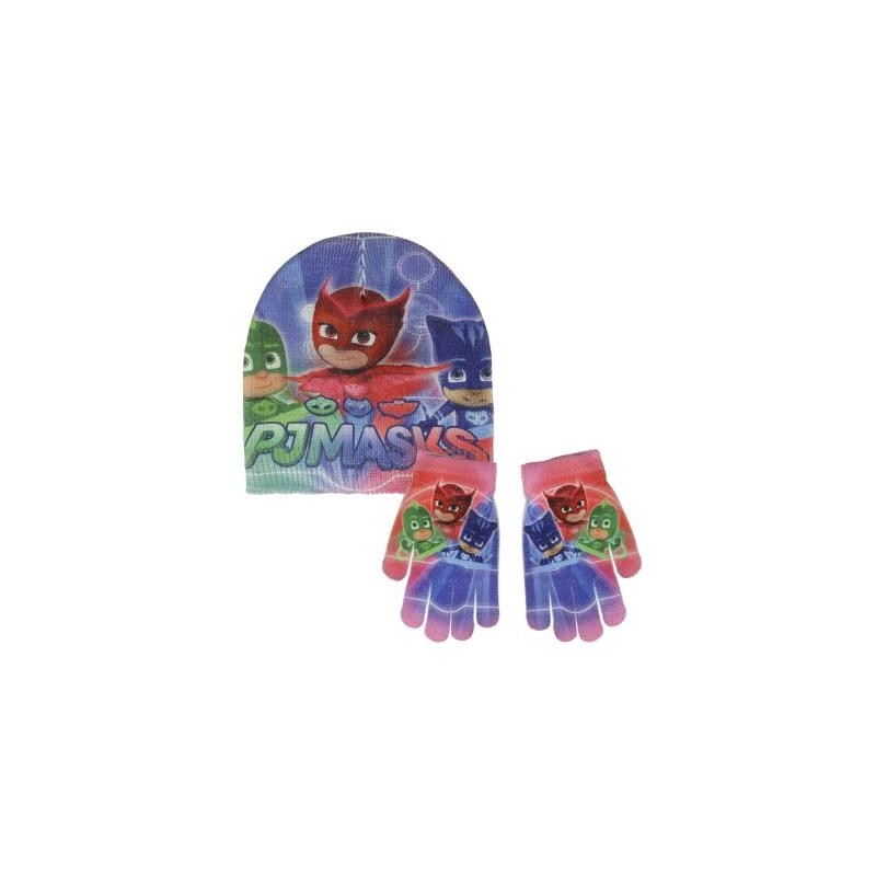 Cappello e Guanti PJ Masks per Bambini (Taglia Unica 2-5 Anni) - Caldi e Divertenti!