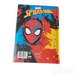 Diario Scuola Spider-Man Marvel – 10 Mesi Non Datato, Quadretti, Copertina Imbottita