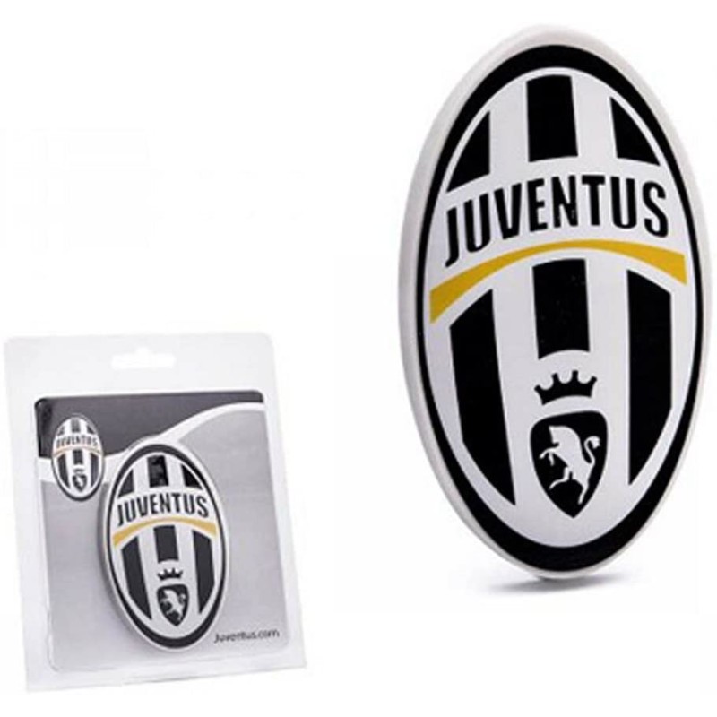 Gomma per Cancellare FC Juventus Originale, Grande, Forma Ovale 9x5 cm - Prodotto Ufficiale