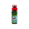 Borraccia Pokémon 500ml Quadrata con Cannuccia Design Multicarattere (Pikachu, Charmander, Squirtle, Bulbasaur) - Senza BPA