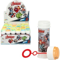 Bolle di Sapone Avengers Marvel 60ml Gadget per Bambini, Regalini Fine Festa, Idee Regalo Compleanno