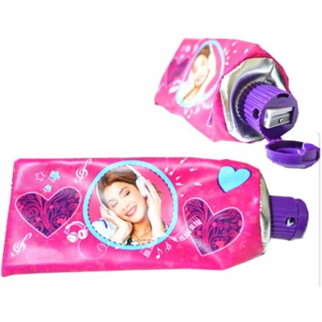 Disney Violetta Astuccio Scuola Tubetto Dentifricio Con Temperamatite