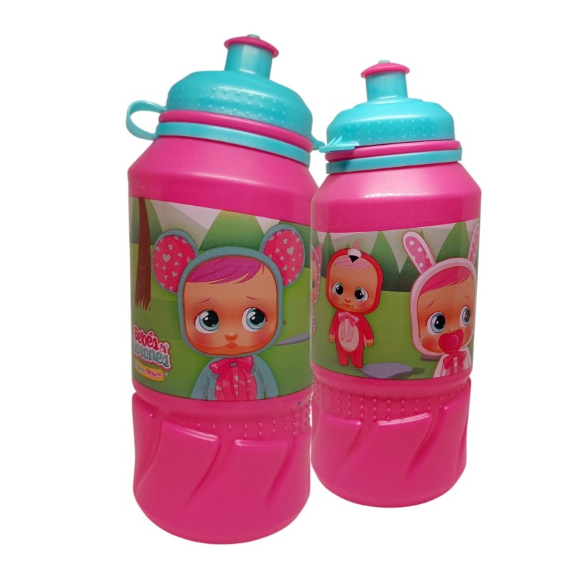 Borraccia Sport Cry Babies Disney – Bottiglia in Plastica 420 ml con Beccuccio Retraibile