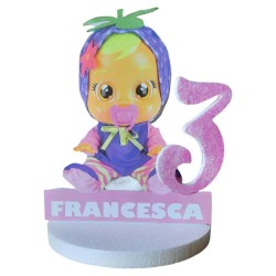 Centro Tavola 3D Cry Babies Magic Tears - Compleanno Personalizzato