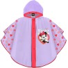 Poncho Mantellina Impermeabile Minnie Disney Antivento – Taglia Unica 3-6 Anni, Perfetta per Bambine