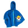 Poncho Mantella Pioggia Baby Shark Disney per Bambini 3-6 Anni – Impermeabile, Antivento e Antipioggia con Chiusura a Bottoni