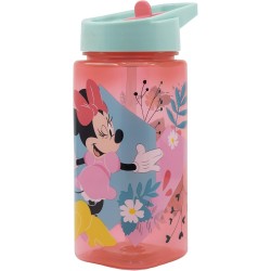Borraccia Minnie Disney in Tritan Ecozen – 540 ml – Beccuccio Ripiegabile Salvagoccia