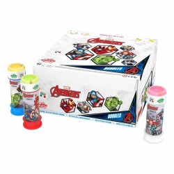 Bolle di Sapone Avengers Marvel 60ml Gadget per Bambini, Regalini Fine Festa, Idee Regalo Compleanno
