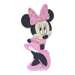 Sagoma in Polistirolo Personalizzata Minnie Disney 3D per Compleanni e Feste - Altezza 70 cm