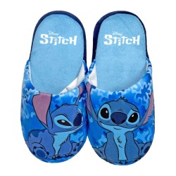 Pantofole Bambina Lilo & Stitch - Ciabatte Invernali Antiscivolo Celeste