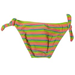 Costume Mare Bimba Peppa Pig Slip Fiocchetti Giallo Righe Bimbi Vacanze Originale