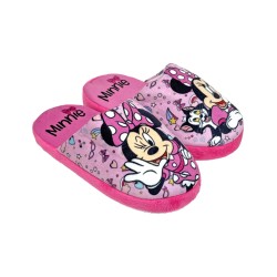 Pantofole Invernali 28 Minnie Disney- Ciabatte Casa in Poliestere, Punta Chiusa Antiscivolo