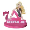Centro Tavola 3D Barbie Fashion - Compleanno Personalizzato