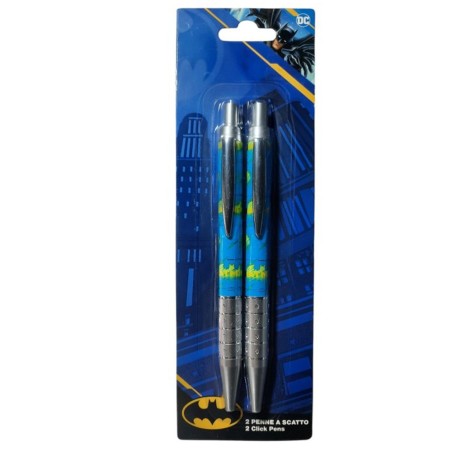 Penna a Scatto Batman – Set 2 Pezzi | Gadget Scuola, Idea Regalo Bambini, Fine Festa