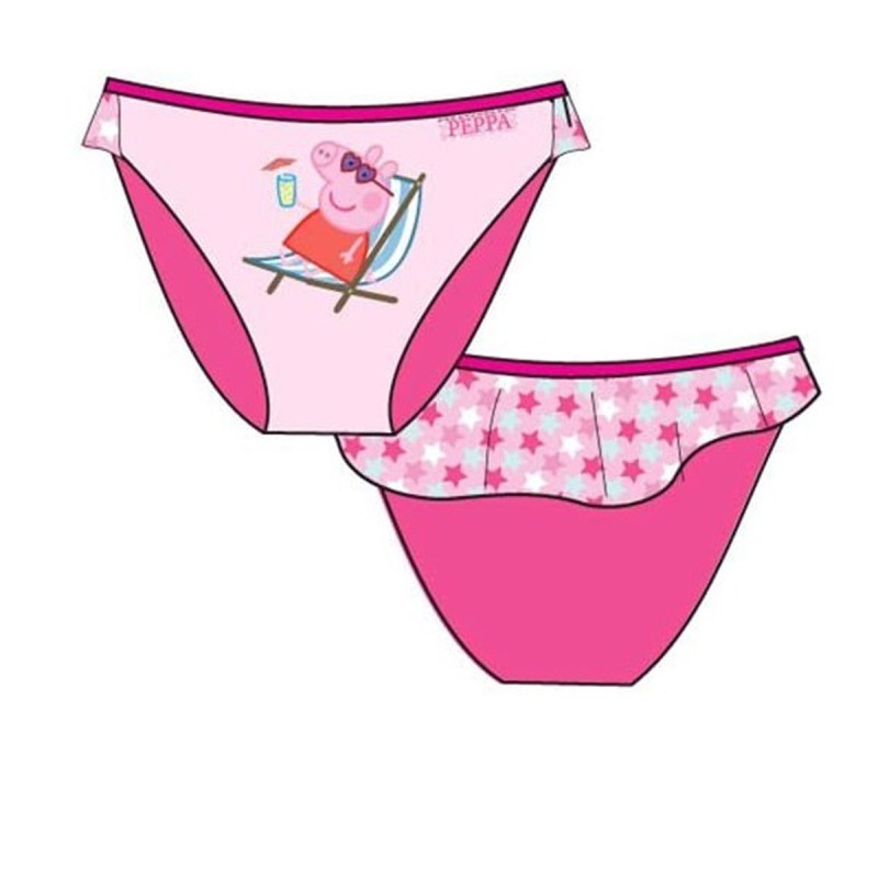Costume Mare Piscina Peppa Pig Bambina 2-6 Anni – Slip Mutandina Estate