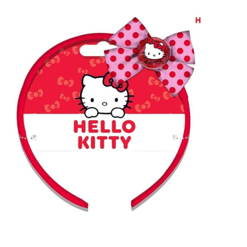 Cercchietto 3D Hello Kitty con Fiocco – Accessorio Dolce e Chic per Bambine