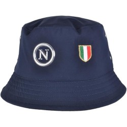 Cappello Pescatore Double Face SSC Napoli – Prodotto Ufficiale, Nylon 100%, Taglia Adulto