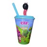 Bicchiere con Cannuccia 3D Cry Babies Magic Tears – 430 ml – Tazza Bambini con Personaggio in Rilievo