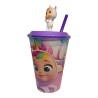 Bicchiere con Cannuccia 3D Cry Babies Magic Tears – Capacità 430 ml – Con Personaggio in Rilievo