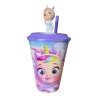 Bicchiere con Cannuccia 3D Cry Babies Magic Tears – Capacità 430 ml – Con Personaggio in Rilievo