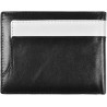 Portafoglio Juventus Ufficiale in Pelle Nero – Accessorio da Viaggio Unisex per Adulti, 12,5x9,5x2 cm
