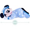 Disney Pupazzo Topolino Sleep Well +0 mesi - Peluche 30 cm con Tutina che si Illumina al Buio, Idea Regalo per Neonati