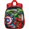 Zaino Asilo Avengers Marvel 3D con Tasche Laterali 31 cm
