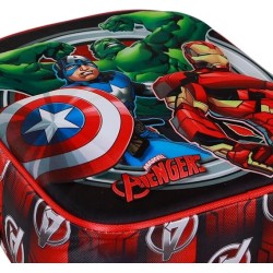 Zaino Asilo Avengers Marvel 3D con Tasche Laterali 31 cm