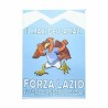 Maxi Quaderni 20+1 Rigatura 10MM Fogli Forza Lazio Carta 80gr, Confezione da 10 Pezzi