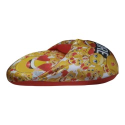 Pantofola Unisex con Smile e Cuoricini “Amore Mio” Pantofole da Casa Antiscivolo Taglia Unica 36-41 Idea Regalo Romantica