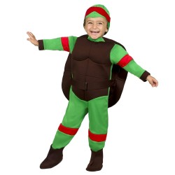 Costume Tartaruga Primipassi Travestimento Morbido per Bambini 13–36 Mesi | Perfetto per Carnevale e Giochi Creativi
